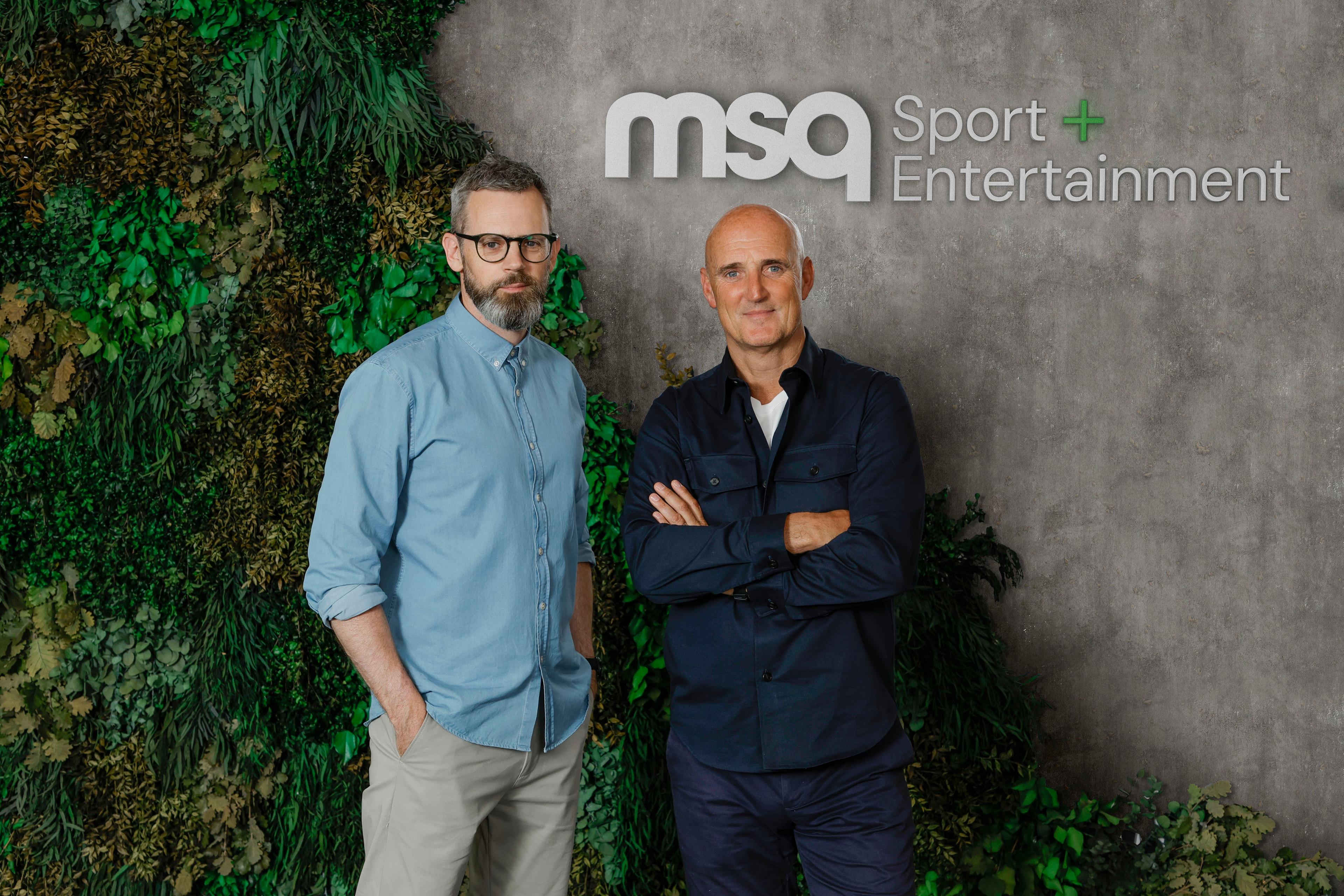 Steve Martin & Jamie Wynne-Morgan - MSQ Sport + Entertainment Agency Founders